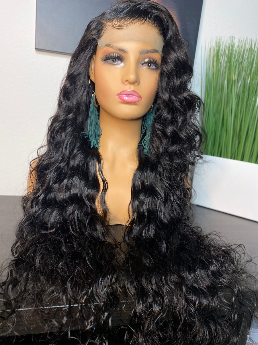 Custom Loose Wave Hair Lace Closure Unit - TaiwoLove Touch