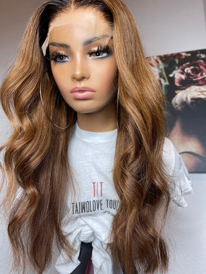 Honey Blonde Body Wave Lace Closure Unit - TaiwoLove Touch